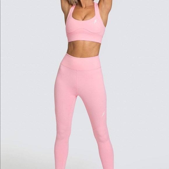 DOYOUEVEN Excel High-Rise Pink Pastel Leggings XS - Picture 2 of 8
